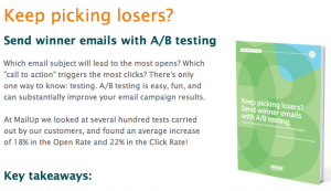 new ebook on ab email testing teaches you email marketing best practices for testing