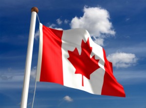 Canadian flag for CASL